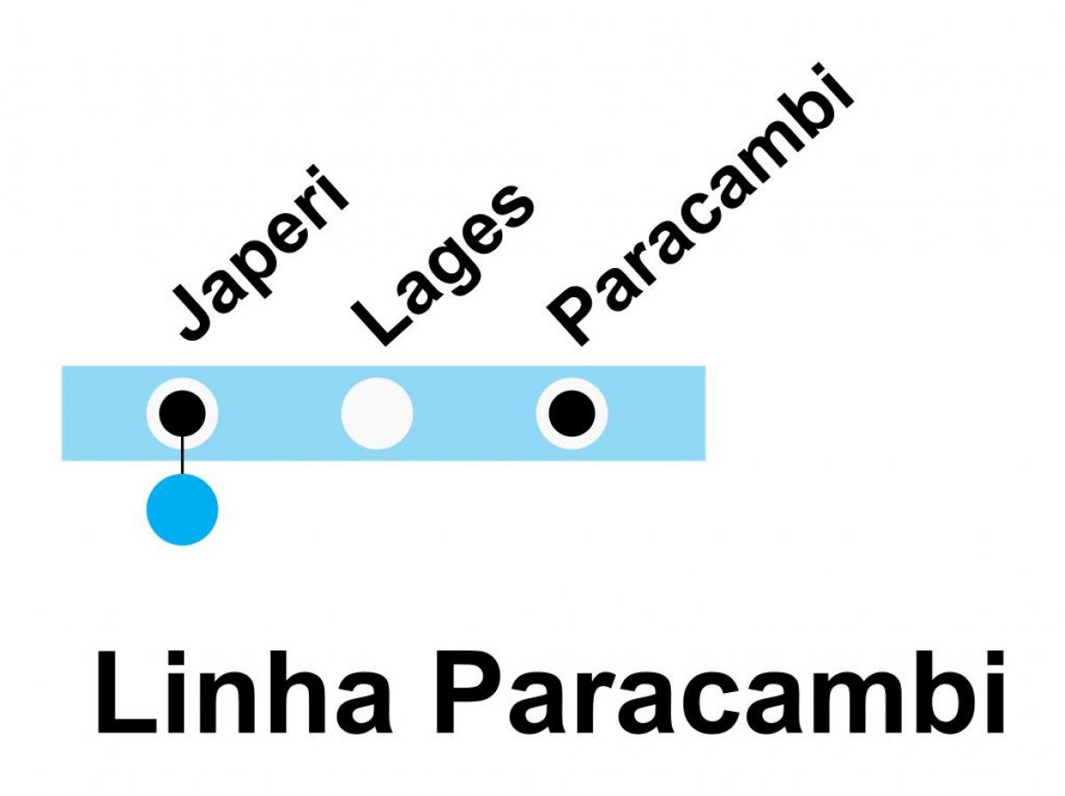 Bản đồ của dưới đây là danh sách - Dòng Paracambi