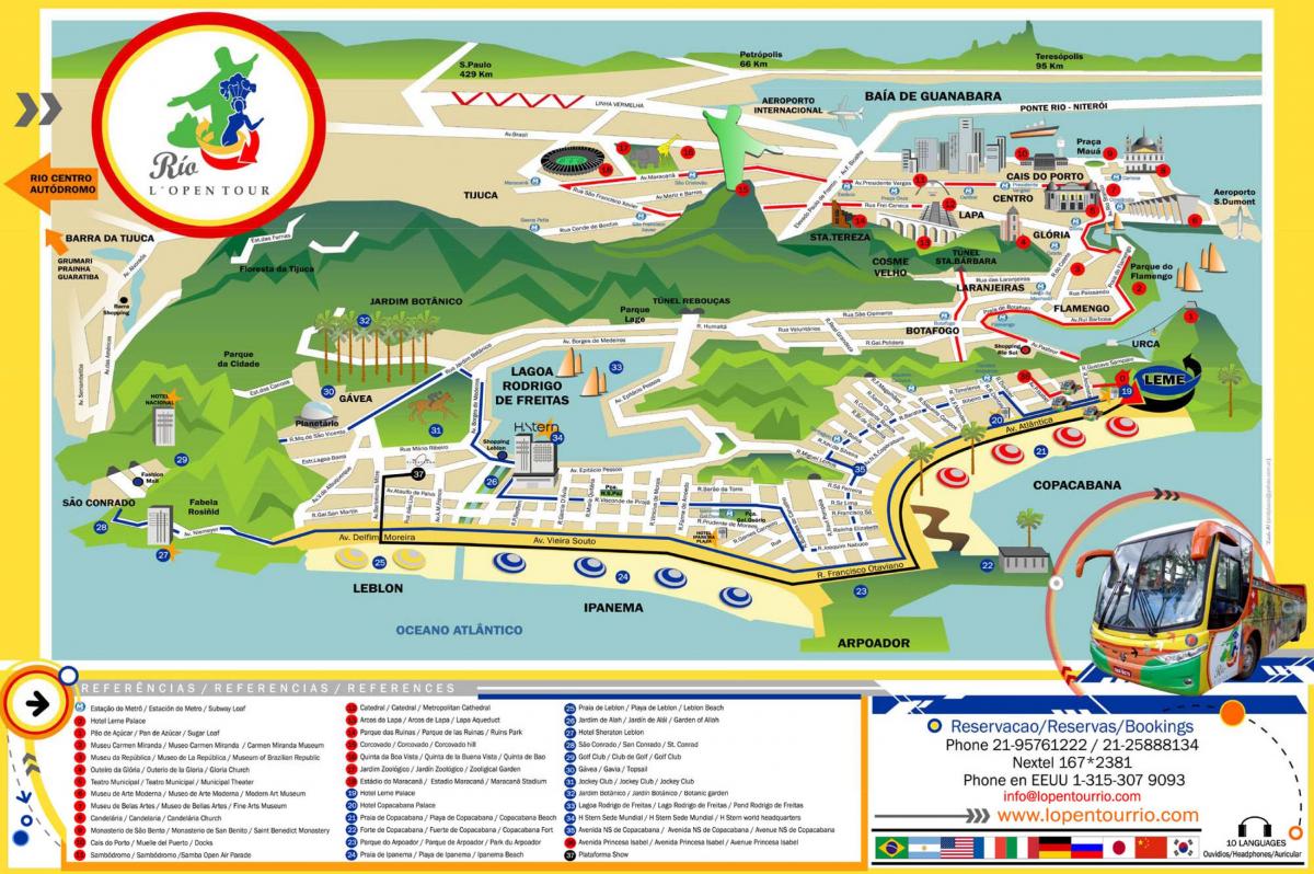 Bản đồ của humvee Rio de janeiro