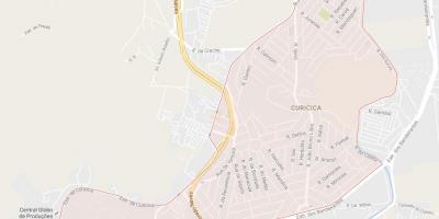 Bản đồ của Curicica