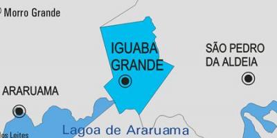 Bản đồ của Iguaba Grande phố