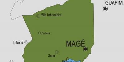 Bản đồ của Magé phố