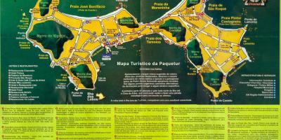 Bản đồ của Paquetá