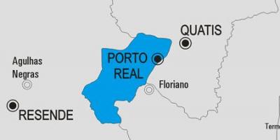 Bản đồ của Porto Thực phố