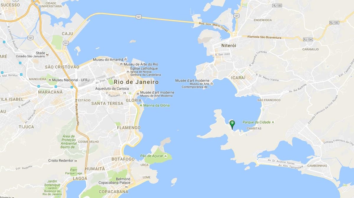 Bản đồ của bãi biển Salinas