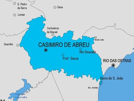 Bản đồ của Carmo phố
