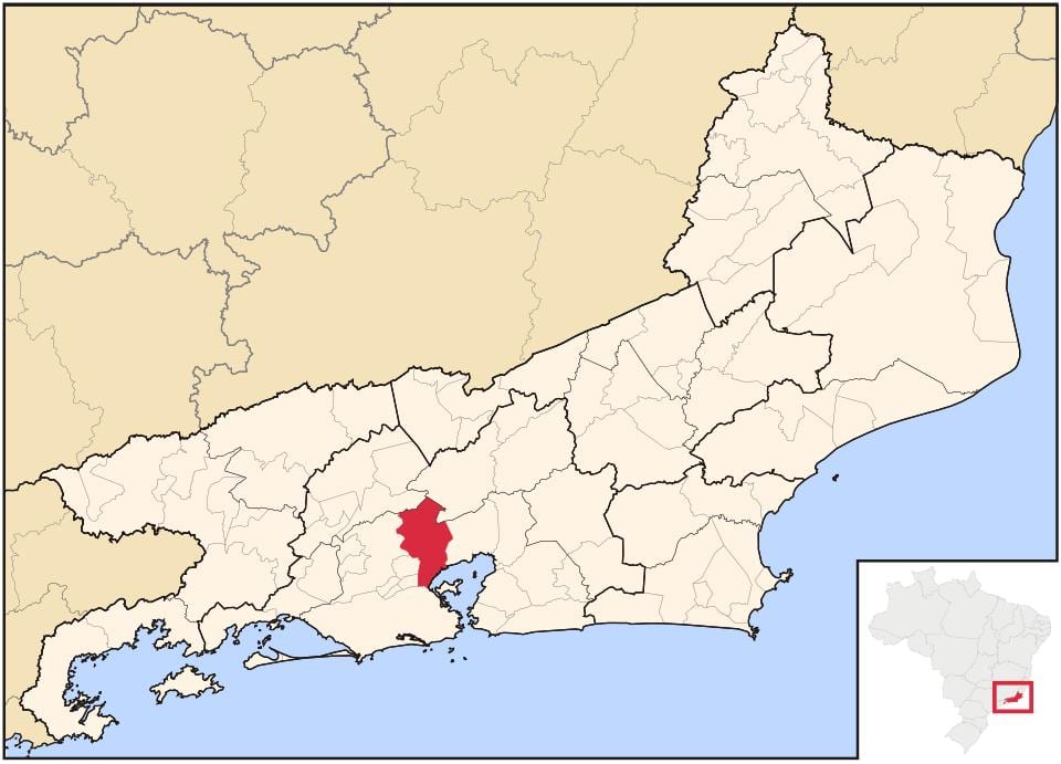 Bản đồ của Duque de Caxias