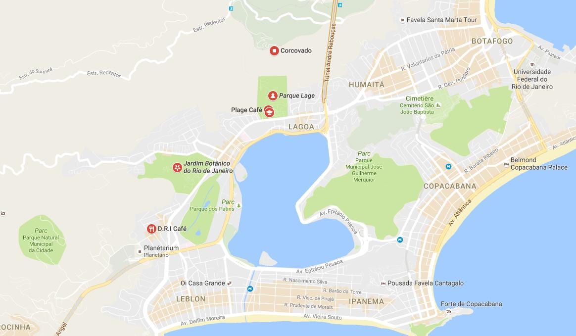 Bản đồ của Kỹ park