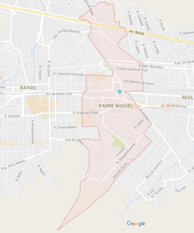 Bản đồ của Padre Miguel