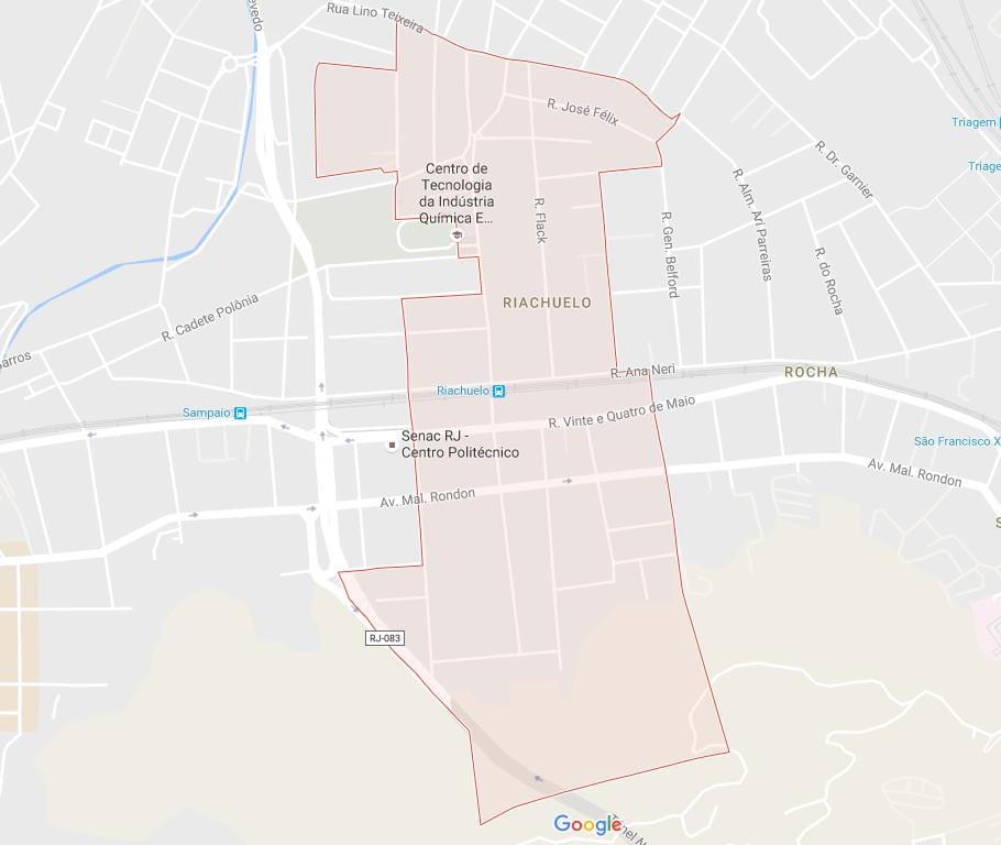 Bản đồ của Riachuelo