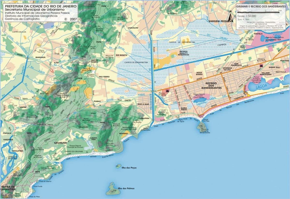 Bản đồ của Sách bãi biển,