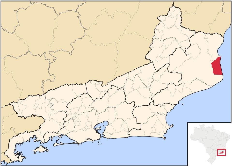 Bản đồ của São João da Salvador