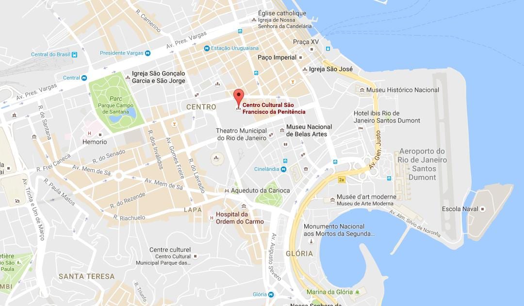 Bản đồ của Sao Francisco da Penitencia