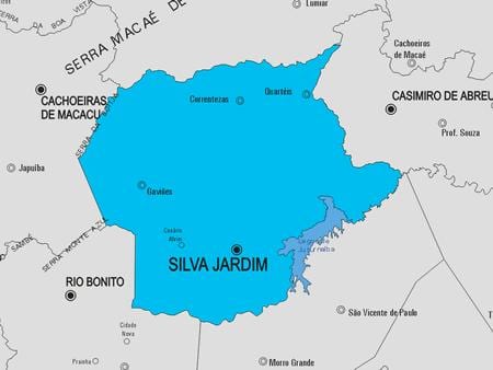 Bản đồ của Silva Vườn thành phố