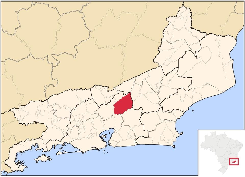 Bản đồ của Teresópolis