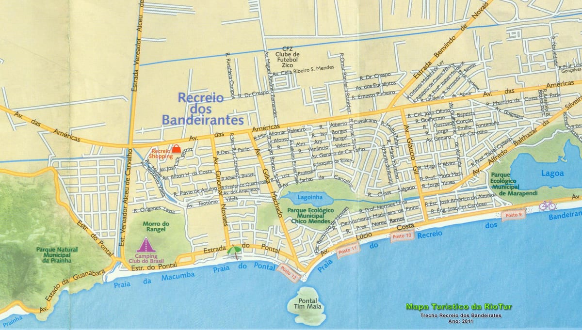 Bản đồ Trong bãi biển,