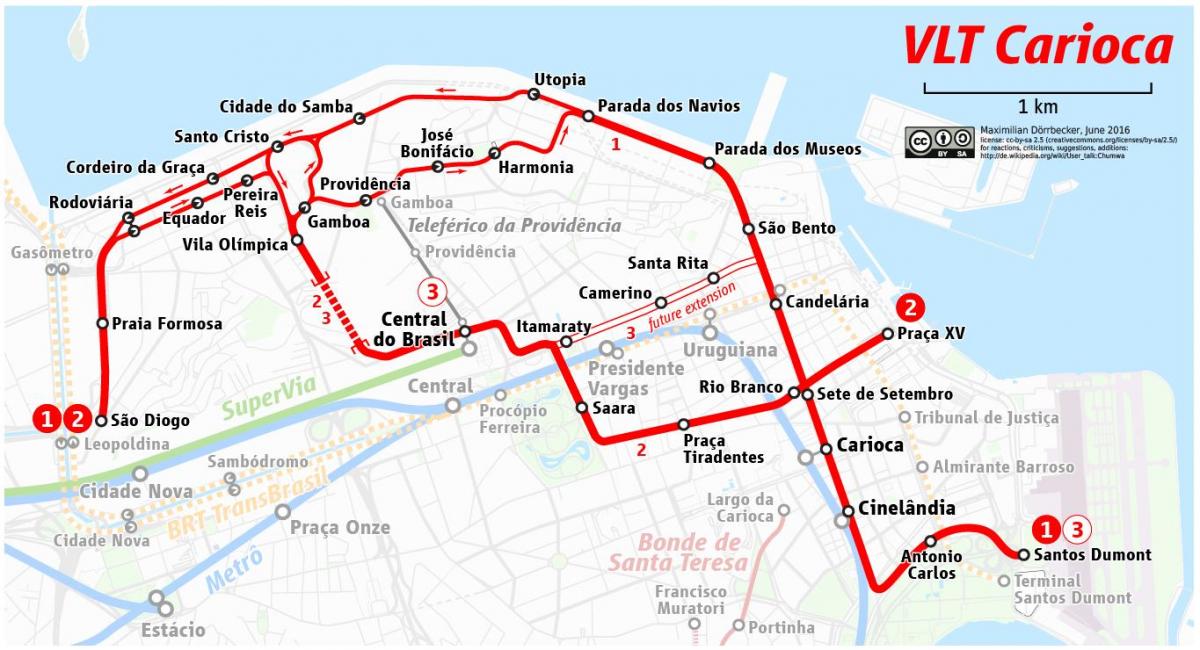 Bản đồ của VLT Rio de Janeiro