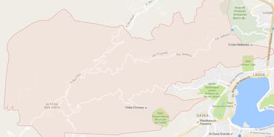 Bản đồ của Alto da Boa Vista