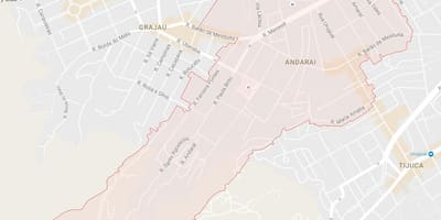 Bản đồ của Andaraí