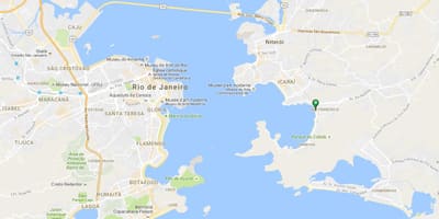 Bản đồ của bãi biển, São Francisco
