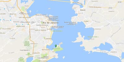 Bản đồ của bãi biển Được