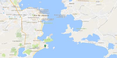 Bản đồ của bãi biển Ban