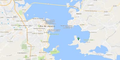 Bản đồ của bãi biển Cáis