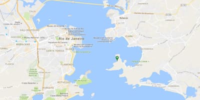 Bản đồ của bãi biển Eva