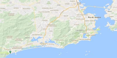 Bản đồ của bãi biển Macumba