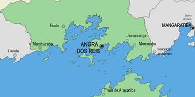 Bản đồ của Bữa dos Vậy phố