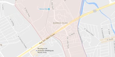 Bản đồ của Barros Bơi