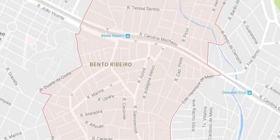 Bản đồ của Bento Ribeiro