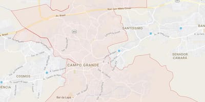 Bản đồ của Campo Grande