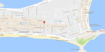 Bản đồ của chỉ diễn ra lẻ tẻ đồng tính, Rio de Janeiro