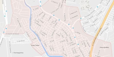 Bản đồ của Cidade de Chúa