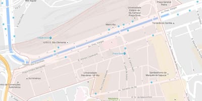 Bản đồ của Cidade Nova