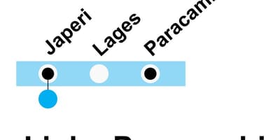 Bản đồ của dưới đây là danh sách - Dòng Paracambi