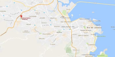 Bản đồ của Engenhão
