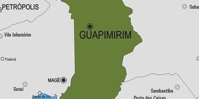 Bản đồ của Guapimirim phố