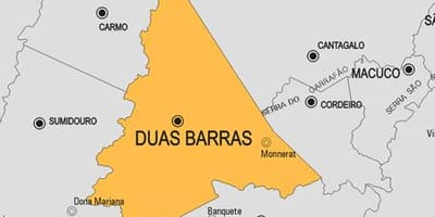 Bản đồ của Hai bars phố