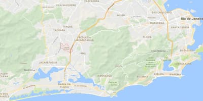 Bản đồ của khu ổ chuột Cidade de Chúa