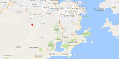 Bản đồ của khu ổ chuột Morro làm Borel