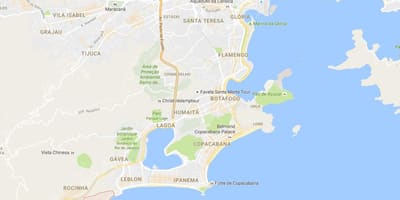 Bản đồ của khu ổ chuột Vidigal