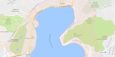 Bản đồ của Lagoa