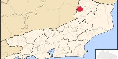 Bản đồ của Miracema