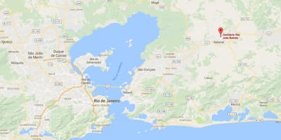 Bản đồ của nghĩa trang São João Anh
