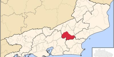 Bản đồ của Nova Friburgo