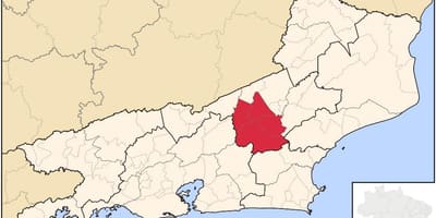 Bản đồ của Nova Friburgo