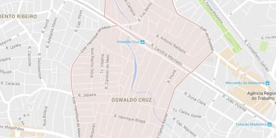 Bản đồ của Oswaldo Cruz