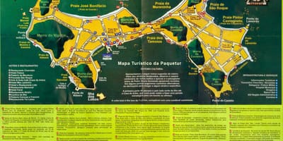 Bản đồ của Paquetá
