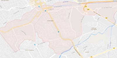Bản đồ của Pavuna